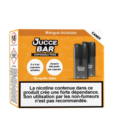 Mangue Acidulée Capsules Jetables