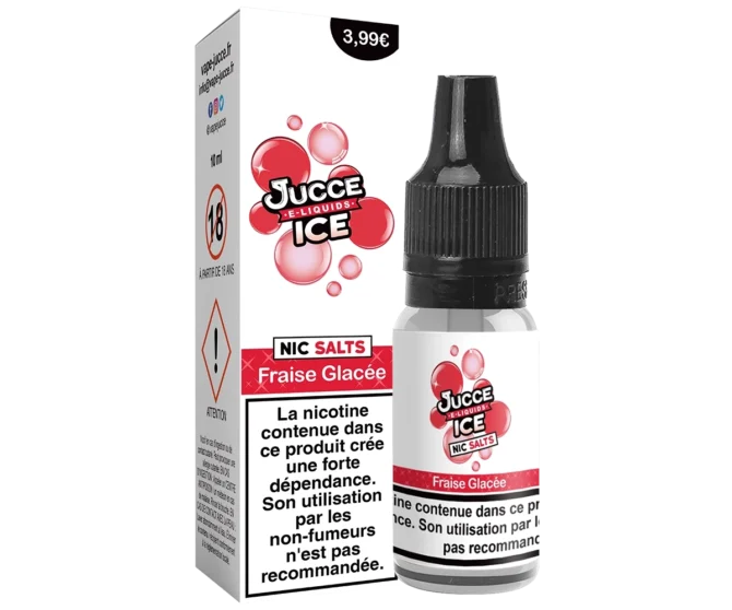 Fraise E-liquide Glace 10ml