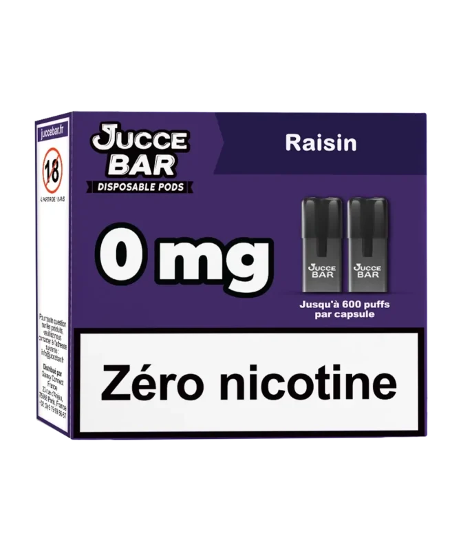 Raisin Ice Capsules Jetables 0 mg