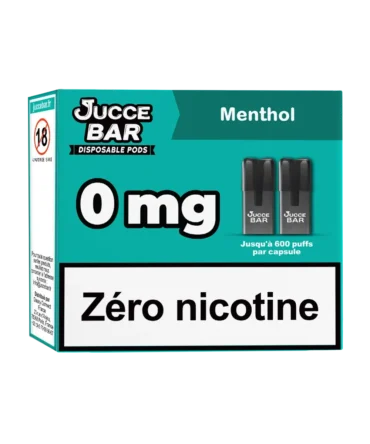 Menthol Capsules Jetables 0 mg