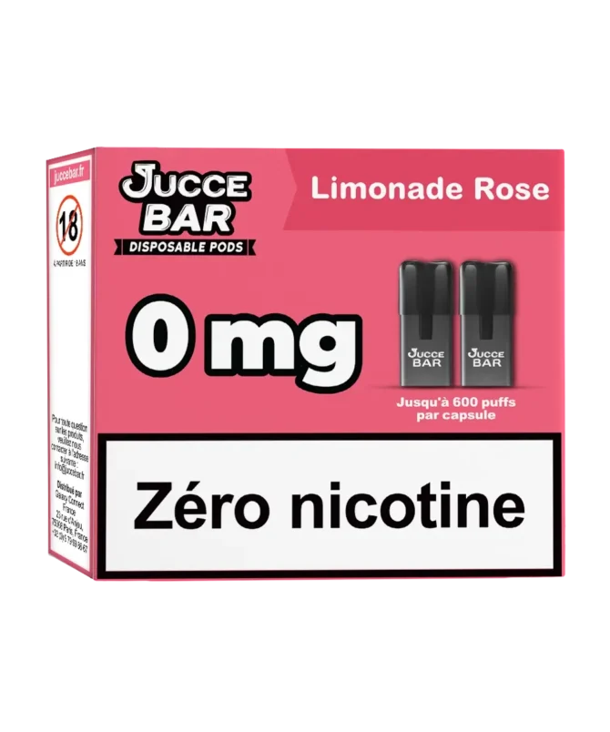 Limonade Rose Capsules Jetables 0 mg
